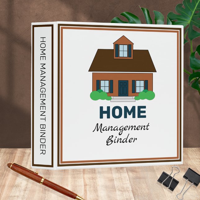 Home Management 3 Ring Binder (Creator Uploaded)