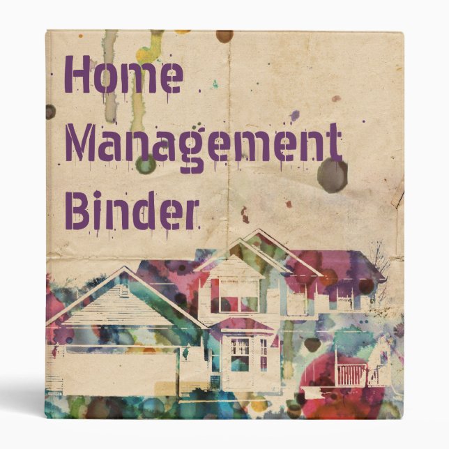 Home Management Binder (Front)