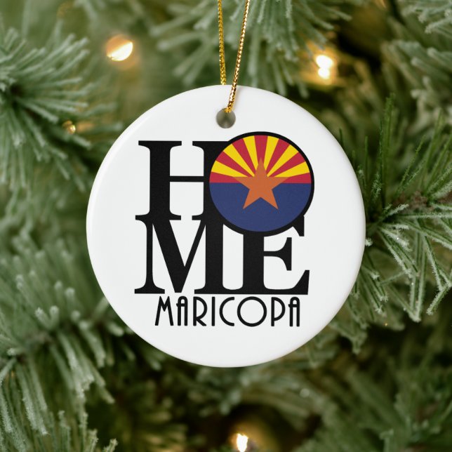 HOME Maricopa Arizona Ceramic Ornament (Tree)