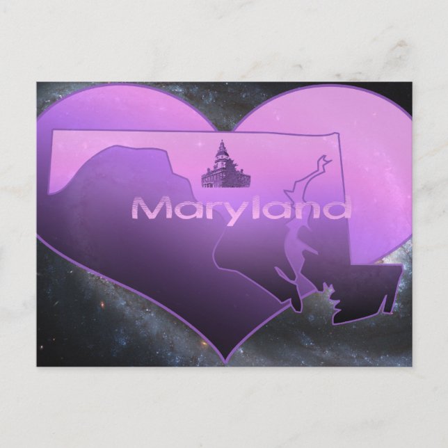 Home Maryland Postcard (Front)