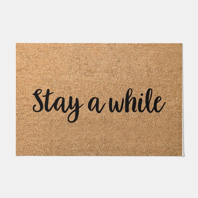 Home Mats Unique Welcome Mats Home Decor - Brown (Front)