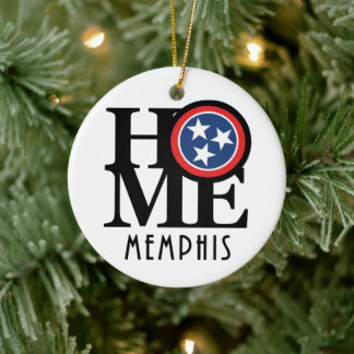 HOME Memphis Ceramic Ornament