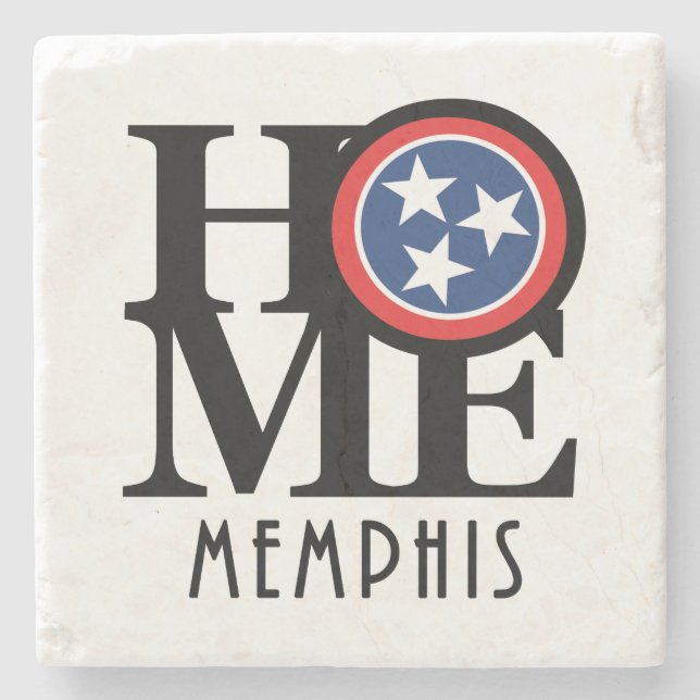 HOME Memphis Stone Coaster (Front)