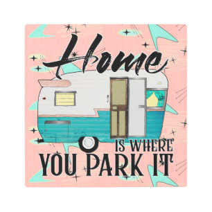 Home Metal Print