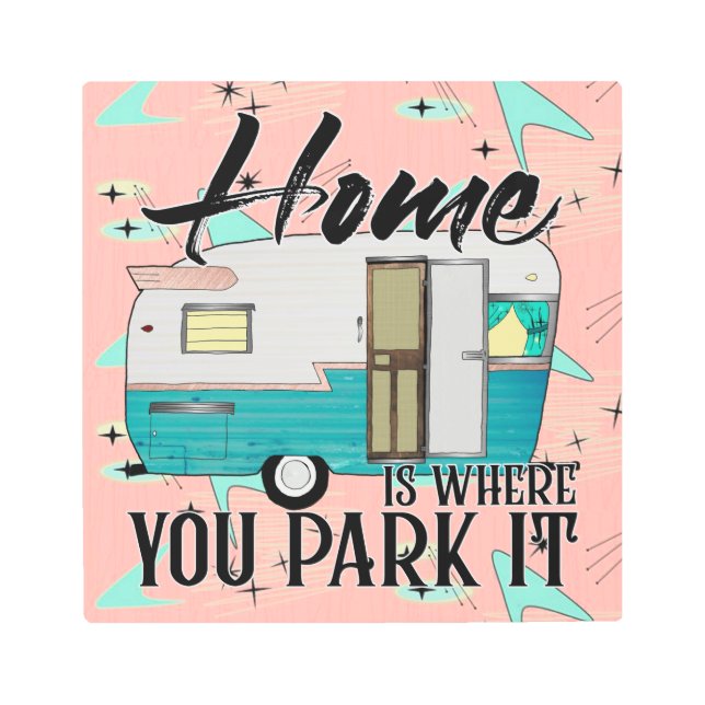 Home Metal Print (Front)