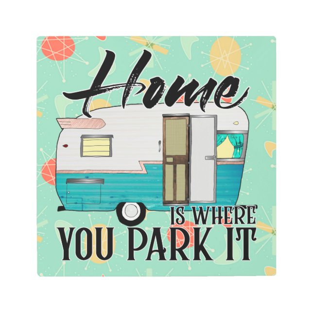 Home Metal Print (Front)