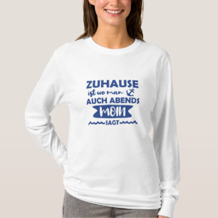 Home Moin North German Anchor North Sea Baltic Sea T-Shirt