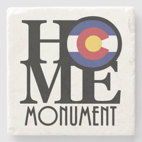 HOME Monument Colorado Stone Coaster