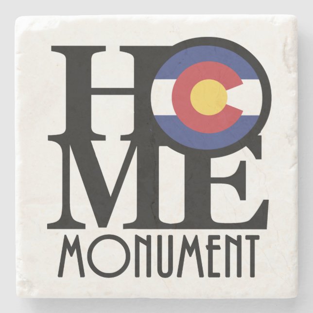 HOME Monument Stone Coaster (Front)