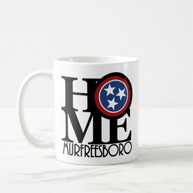 HOME Murfreesboro, Tennessee 11oz Coffee Mug (Left)