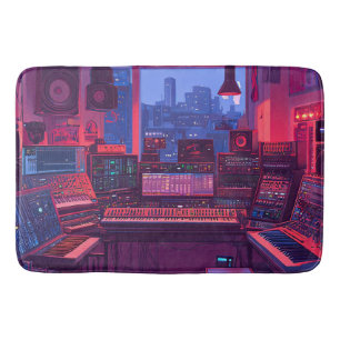 Home Music Studio Bath Mat