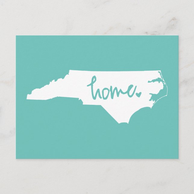 Home North Carolina Custom Color Postcard (Front)
