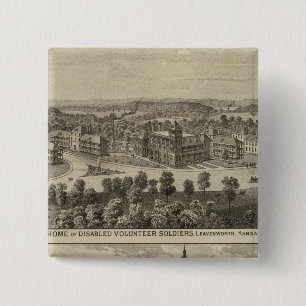 Home of Disabled Volunteer Soldiers Pinback Button