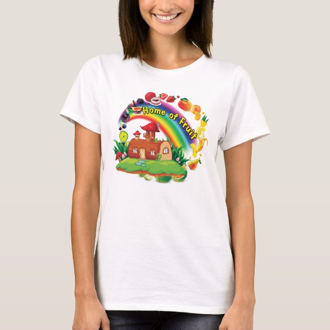 Home of Fruit Women Shirt (Front)