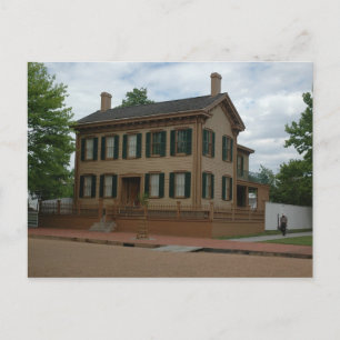 Home of Lincoln Postcard