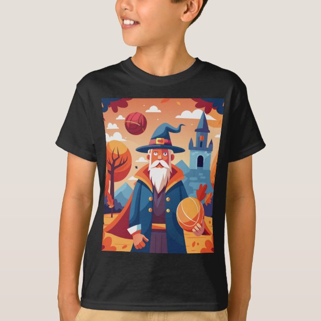 Home Of The Basketball Wizard T-Shirt (Front)