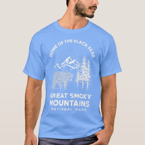 Home Of The Black Bear Great Smoky Mountains Natio T_Shirt
