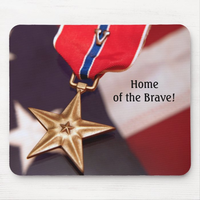 Home of the Brave Mouse Mats