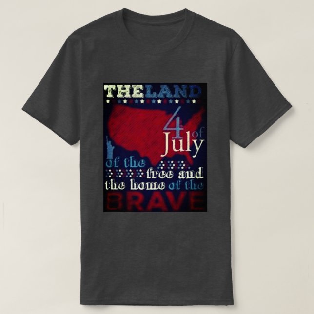 Home Of The Brave T-Shirt (Design Front)