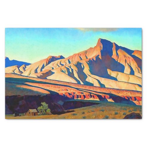 Home of the Desert Rat by Maynard Dixon Tissue Paper