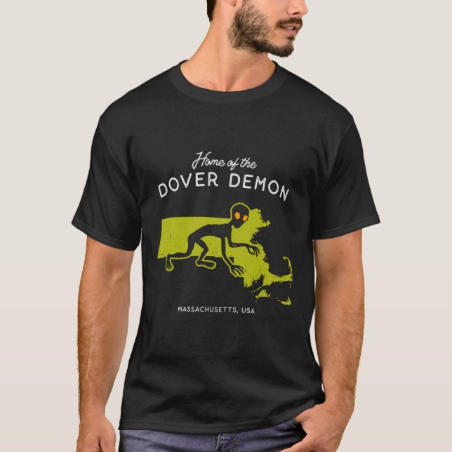 \Home of the Dover Demon - Massachusetts USA Crypt T-Shirt (Front)