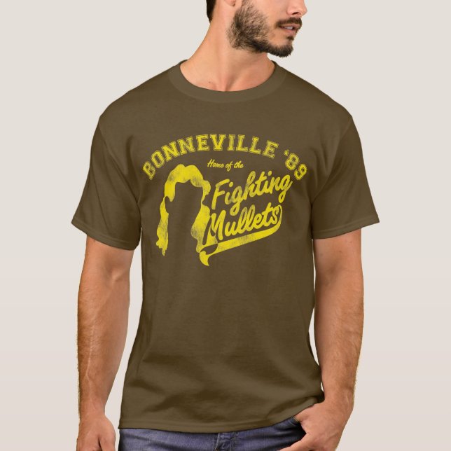 Home of the Fighting Mullets T-Shirt (Front)