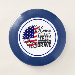 Home of the Free: A Patriotic Bloom Wham-O Frisbee