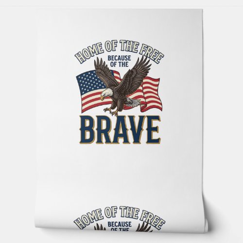 Home of the Free Brave Eagle Patriotic Shirt Desig Wallpaper