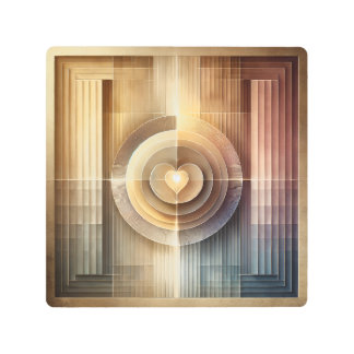 Home of the Heart Metal Print