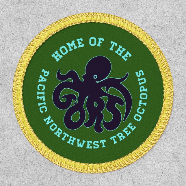 Home of the Pacific Northwest Tree Octopus Patch (Front)