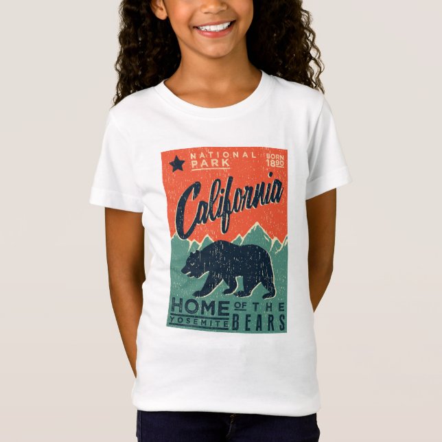 Home of the Yosemite Bears | California T-Shirt (Front)