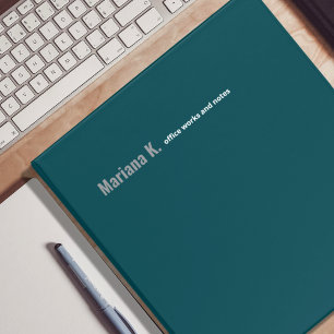 Home Office Binder to Organize Paperwork