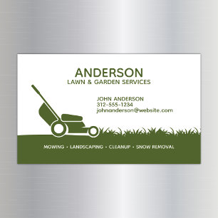 Home & Office Pro Cleaning Magnetic Business Card