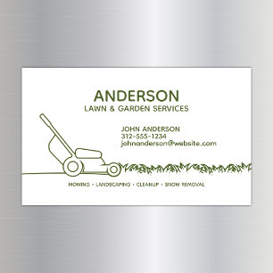 Home & Office Pro Cleaning Magnetic Business Card