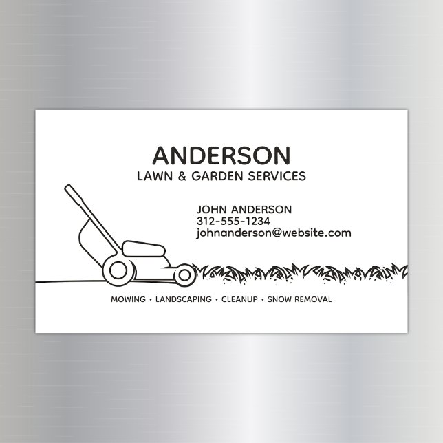 Home & Office Pro Cleaning Magnetic Business Card (Creator Uploaded)
