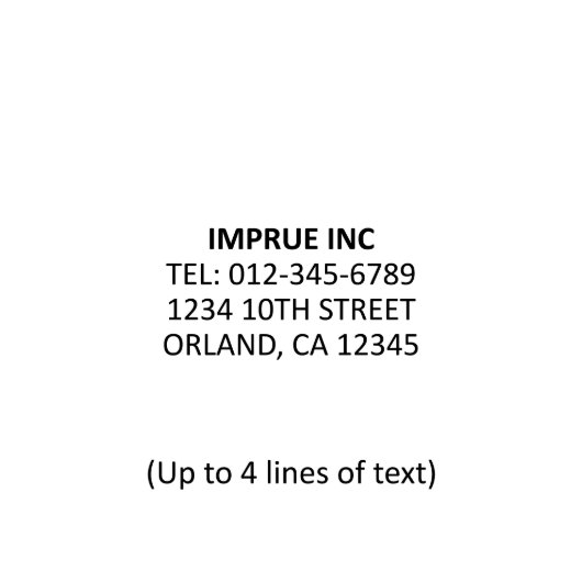 Home Office Trodat Printy 4912 Self-Inking Stamp (4912 Template)