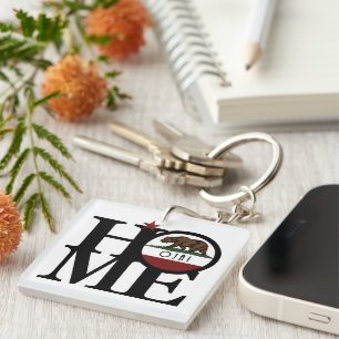HOME Ojai California  Keychain