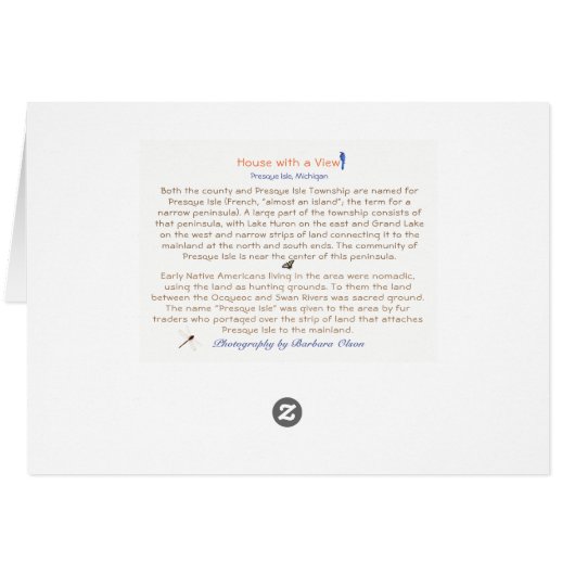 Home on Lake Huron (Back Horizontal)