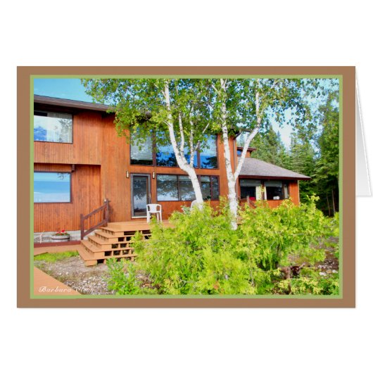 Home on Lake Huron Cards (Front Horizontal)