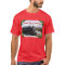 Home on the Train for Christmas Men's Shirt