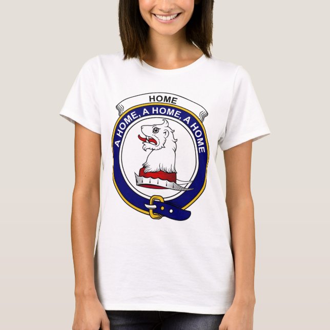 Home (or Hume) Clan Badge T-Shirt (Front)