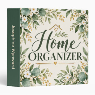 Home Organizer 3 Ring Binder