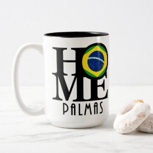 HOME Palmas 15oz Two-Tone Coffee Mug