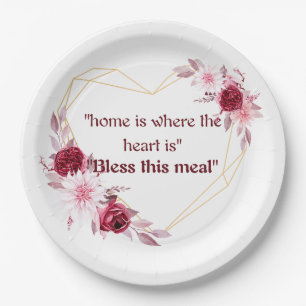 Home paper plates