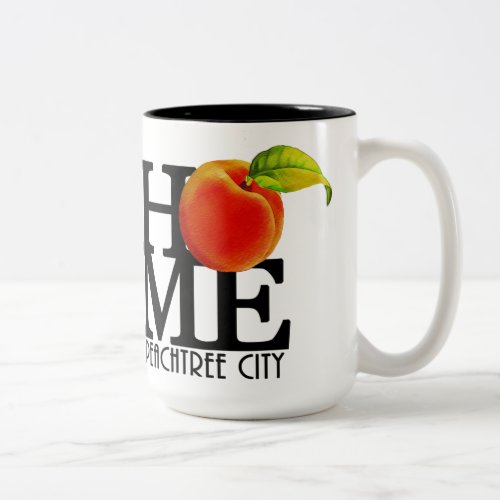 HOME Peachtree City Georgia 15oz Two_Tone Coffee Mug