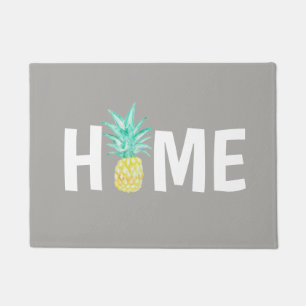 Home Pineapple Painting Tropical Floor Mat