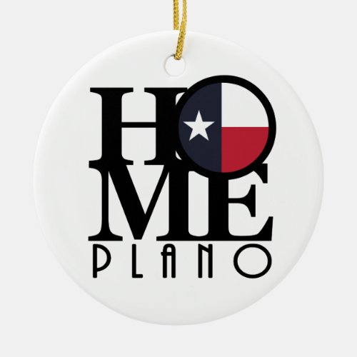 HOME Plano Texsa Ceramic Ornament