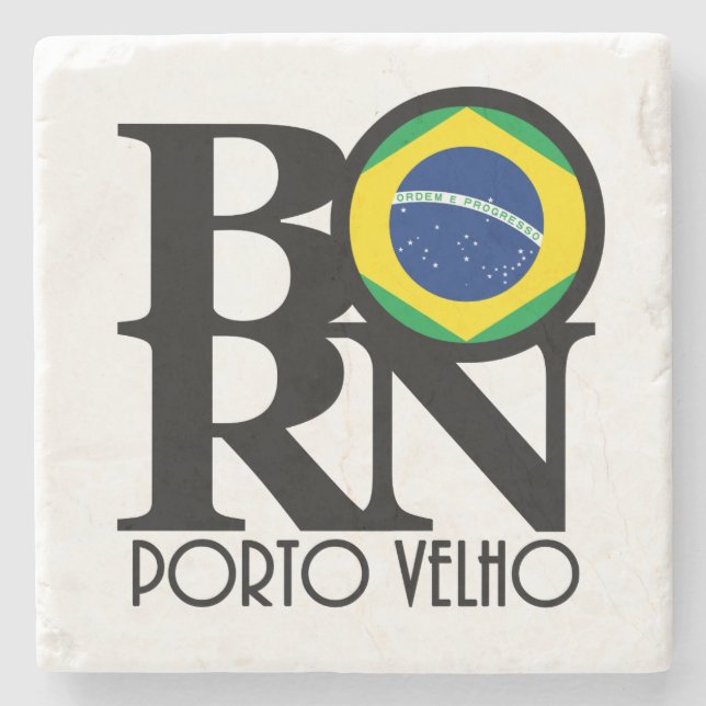 HOME Porto Velho Stone Coaster (Front)