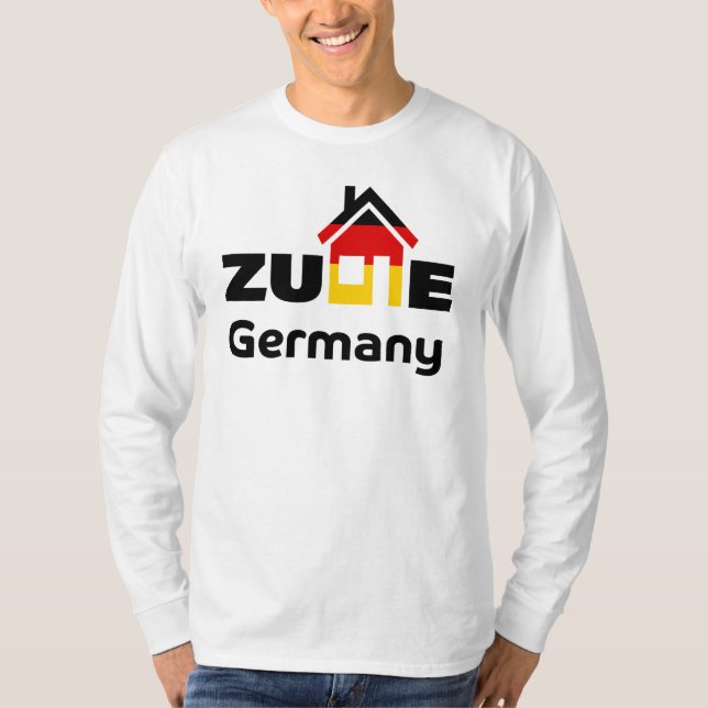 Home Print In German T-Shirt (Front)