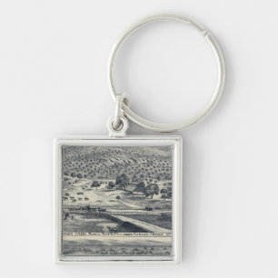 Home Ranches in Fresno, California Keychain